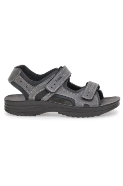 Sandali Grigi Con Strappi in Velcro Inblu 28 RY