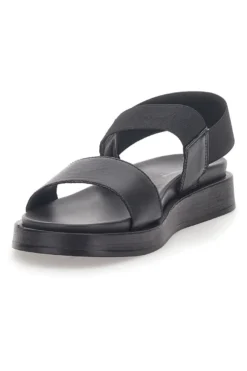 Sandali in Vera Pelle Nera Pittarello 28067