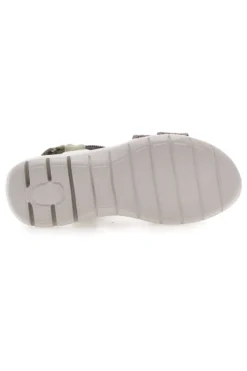 Sandali Khaki Con Tomaia Elastica Effetto Corda Intrecciata FIRST ACTIVE 1