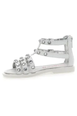 Sandali Laura Biagiotti 14868 Bianche con Strass