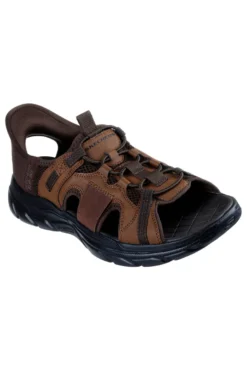Sandali Marroni Skechers Hands Free Slip-ins Relaxed Fit: Revolted - Merrick