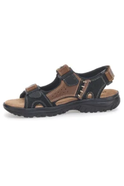Sandali marroni sportivi con strappi Superga S86U545