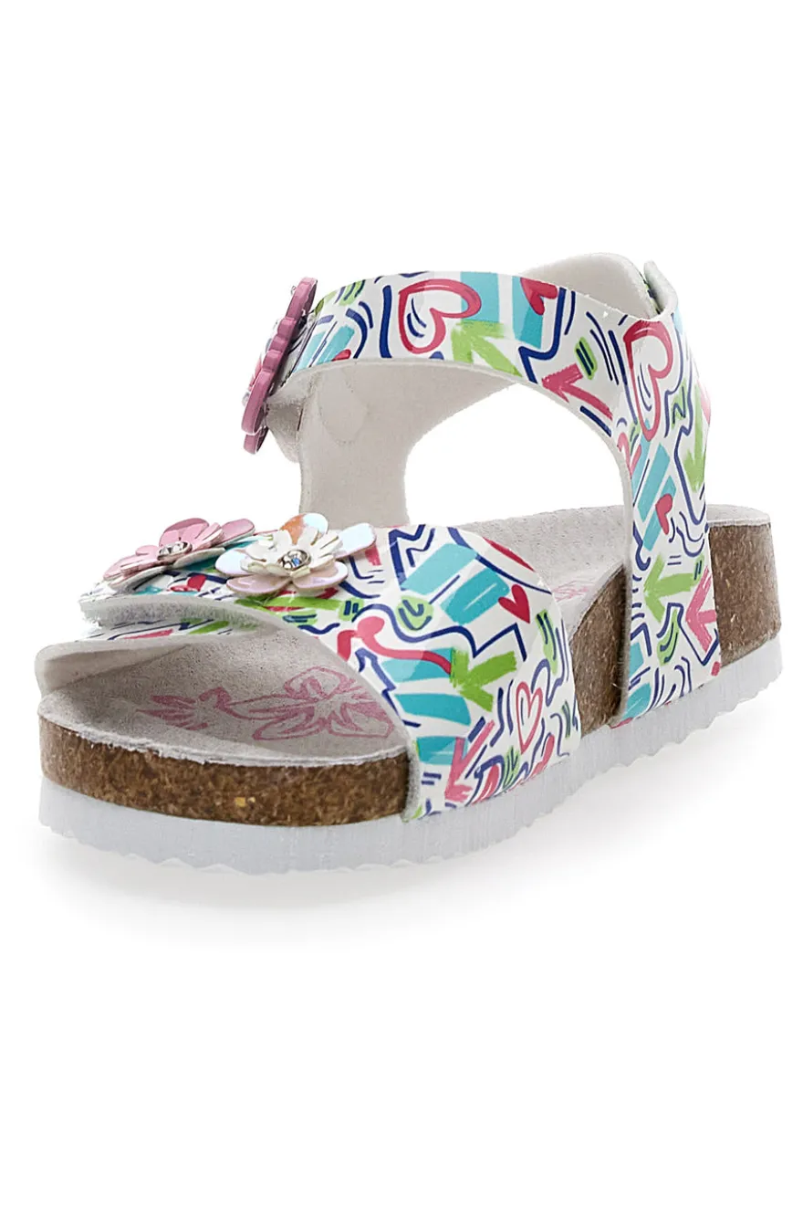 Sandali Multicolor Con Strappo Pitt Kids 14408