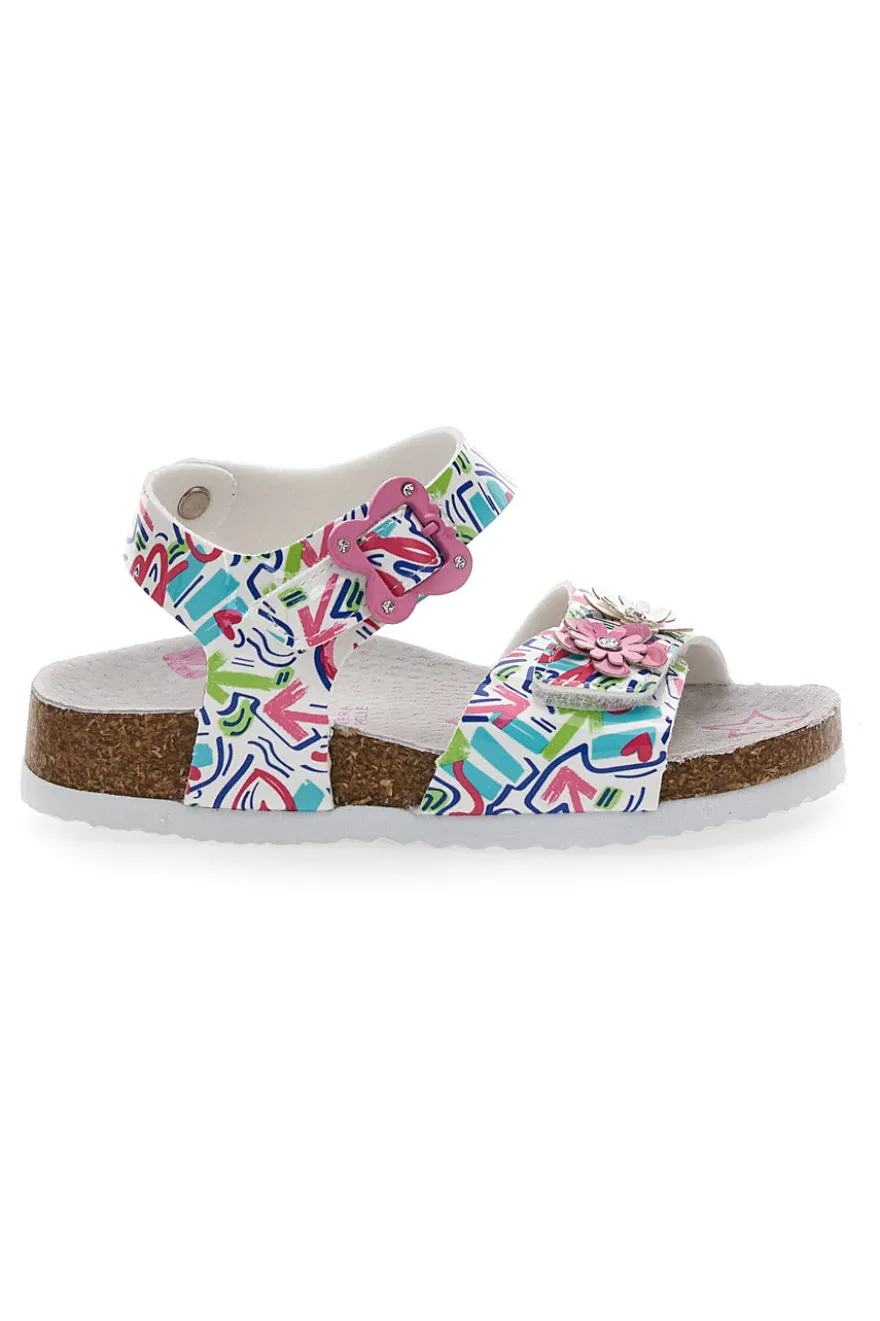 Sandali Multicolor Con Strappo Pitt Kids 14408
