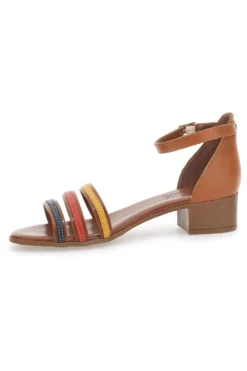 Sandali Multicolor in Vera Pelle Pittarello Look 243130