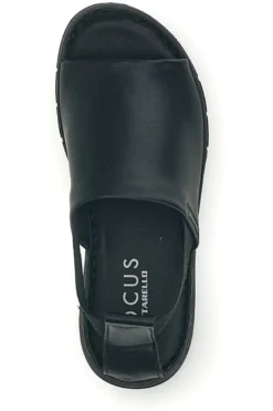 Sandali neri con fascia ampia Pittarello focus 3324302