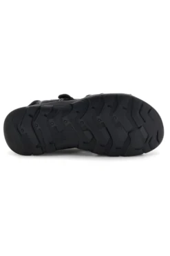 Sandali neri con strappi in velcro Jerpoint CN20