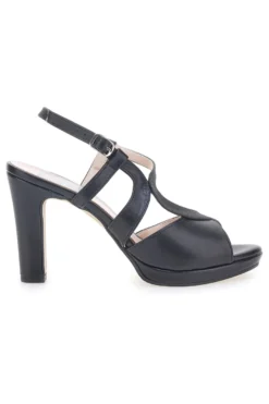 Sandali Neri con Tacco Pittarello Love 4580