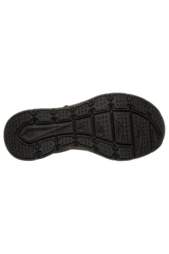 Sandali neri con tripla fascia regolabile Skechers D'LUX WALKER SANDAL SEA-SCAPE