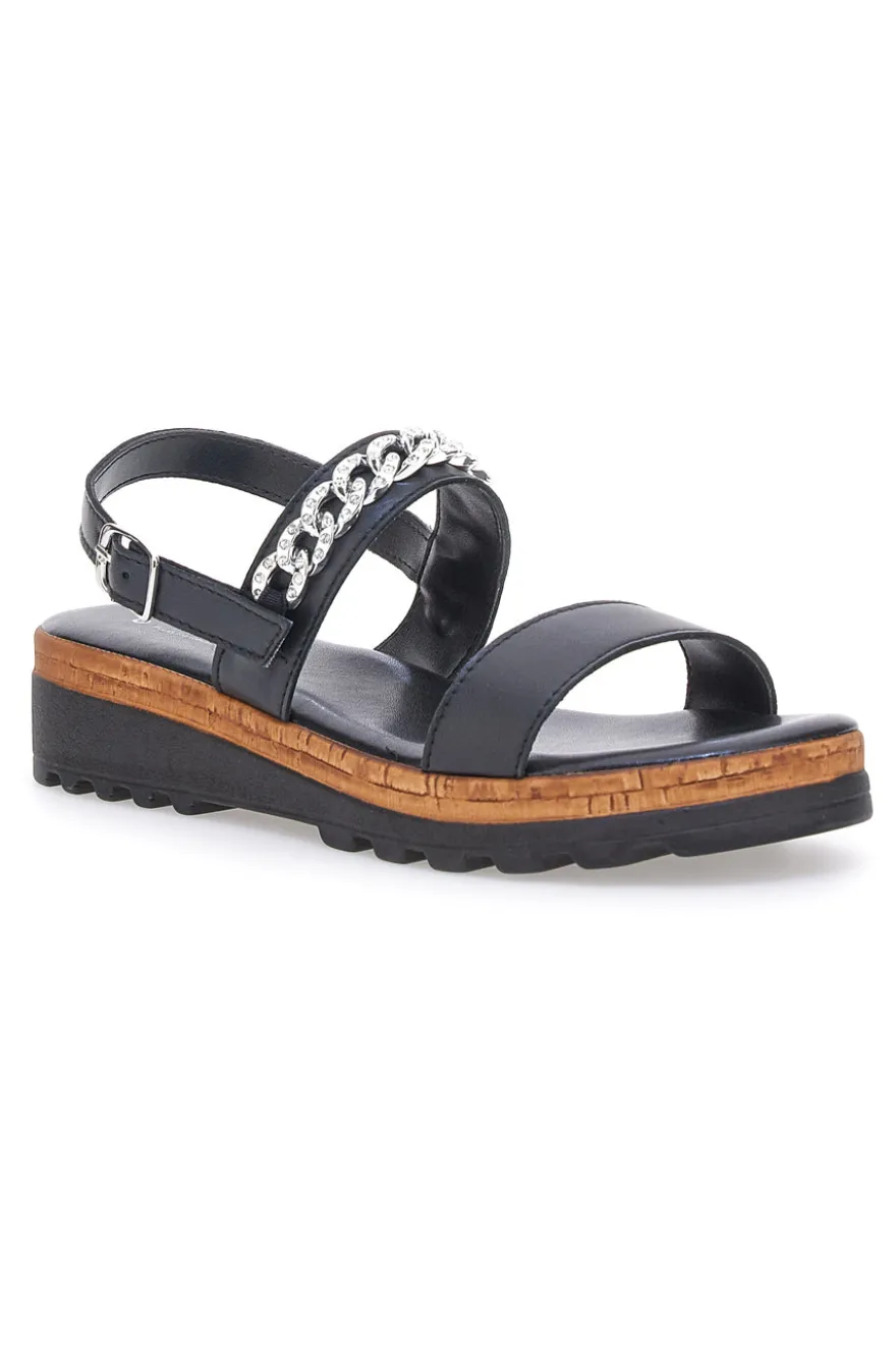 Sandali Neri da Donna Pittarello Love 3330