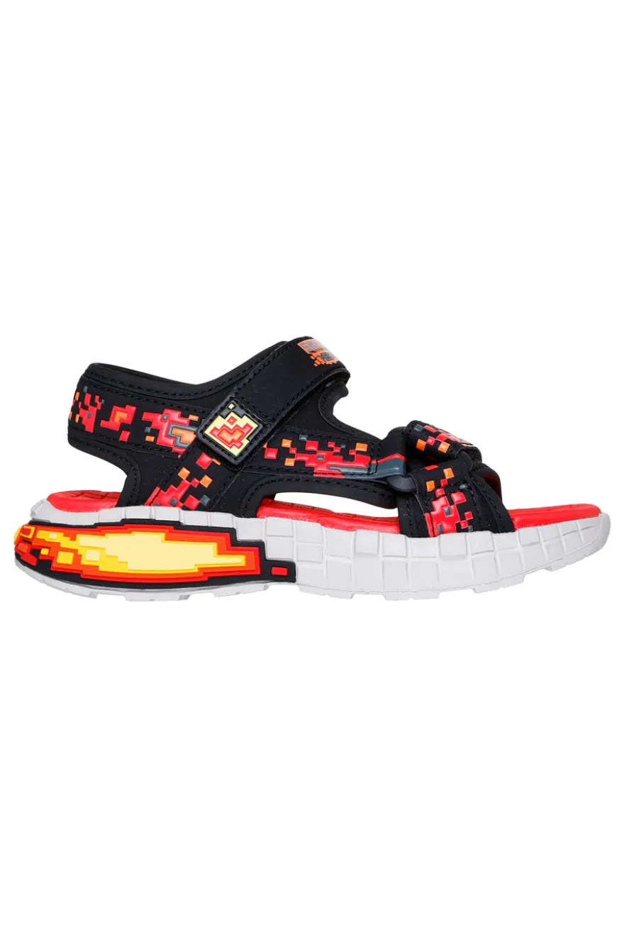 Sandali Neri e Rossi SKECHERS MEGA-SPLASH 4K