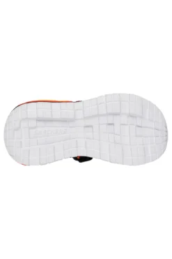 Sandali neri e rossi sportivi con stampa pixel Skechers Mega-Splash 4K