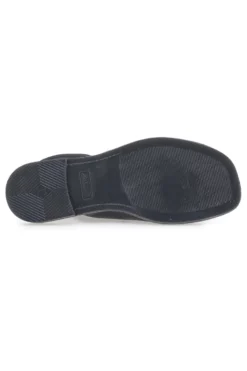 Sandali Neri Flat in Pelle Made in Italy Pittarello Focus 19348