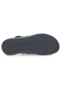 Sandali Neri In Vera Pelle Made in Italy Con Elastico Pittarello Focus 19515
