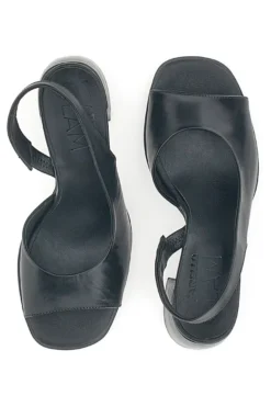 Sandali Neri In Vera Pelle Made In Italy Pittarello Glam 8241