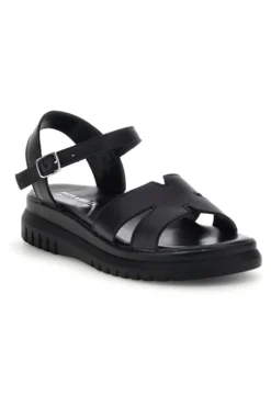 Sandali neri in vera pelle Pittarello 32841926
