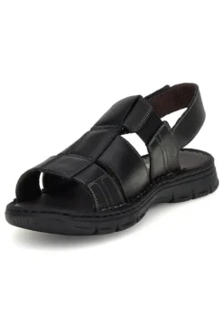 Sandali neri in vera pelle Pittarello eco 2617985