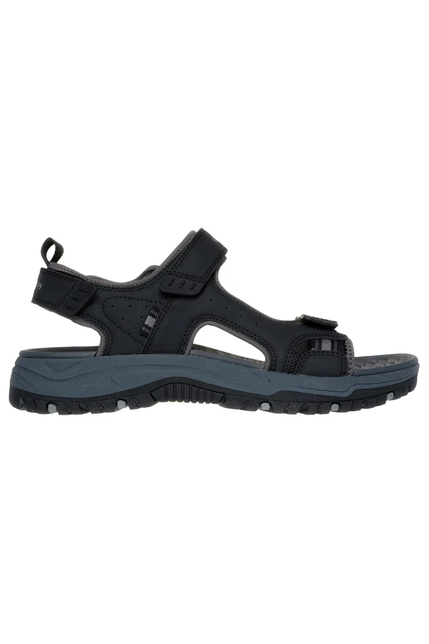 Sandali neri Skechers Prewitt Rigdon