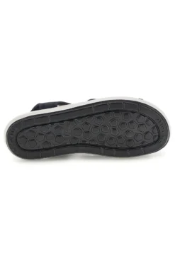 Sandali nero con suola antiscivolo e soletta comfort very soft Bio up 01