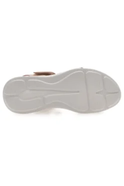 Sandali Nude con Velcro e Fascia Elastica Intrecciata FIRST ACTIVE 3