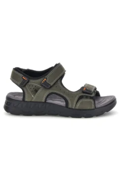 Sandali oliva strappi regolabili Jerpoint M8804