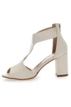 Sandali Panna Con Tacco Ampio Pittarello Love 519