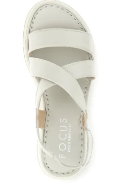 Sandali panna in vera pelle Pittarello focus 7156124