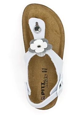 Sandali Pitt Kids 45264 Bianco