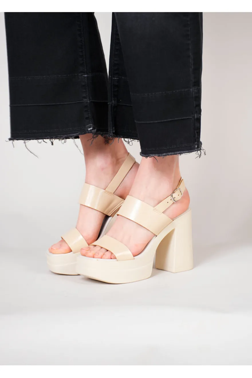 Sandali Platform Pittarello 1034 Beige