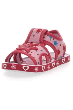 Sandali Rosa in Tessuto Pitt Kids 2870