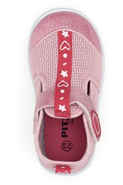 Sandali Rosa in Tessuto Pitt Kids 2870