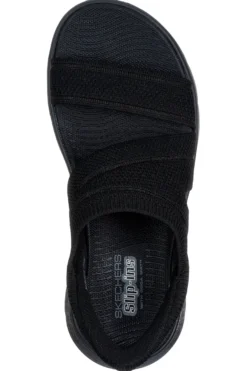 Sandali Slip-Ins Neri SKECHERS GO WALK FLEX SANDAL ENTICING