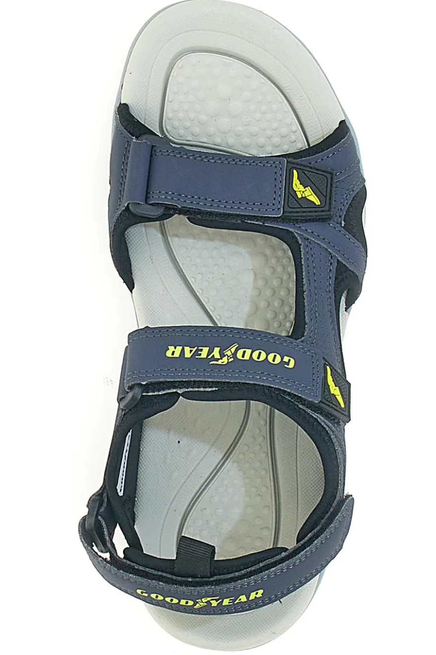 Sandali Sportivi Blu con Velcro GOODYEAR GY31048
