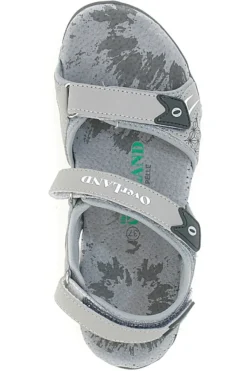 Sandali Sportivi Grigi Con Strappi Overland 22324