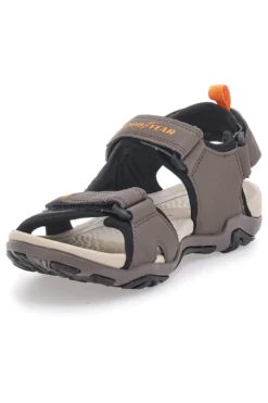 Sandali Sportivi Marroni con Velcro GOODYEAR GY31048