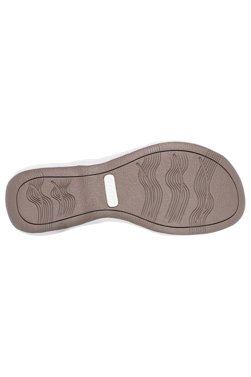 Sandali taupe con fasce regolabili Skechers BAYSHORE BASIC NECESSITY