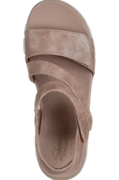 Sandali Taupe Vegan Skechers EASY GOINGALL DAY CHIC