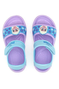 Sandali Viola e Azzurri Con Strappo Frozen D4310619S