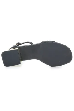 Sandalo con tacco The First 1602 Nero