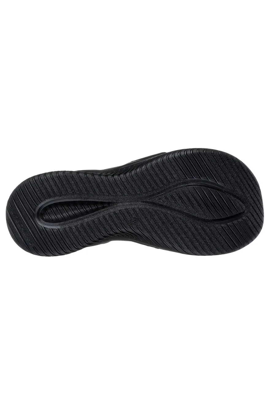 Sandalo Slingback Vegani neri Skechers Ultra Flex 3.0 - Never Better