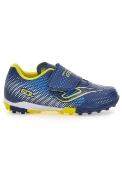 Scarpa da calcio blu con suola turf Joma Gol Jr 2603