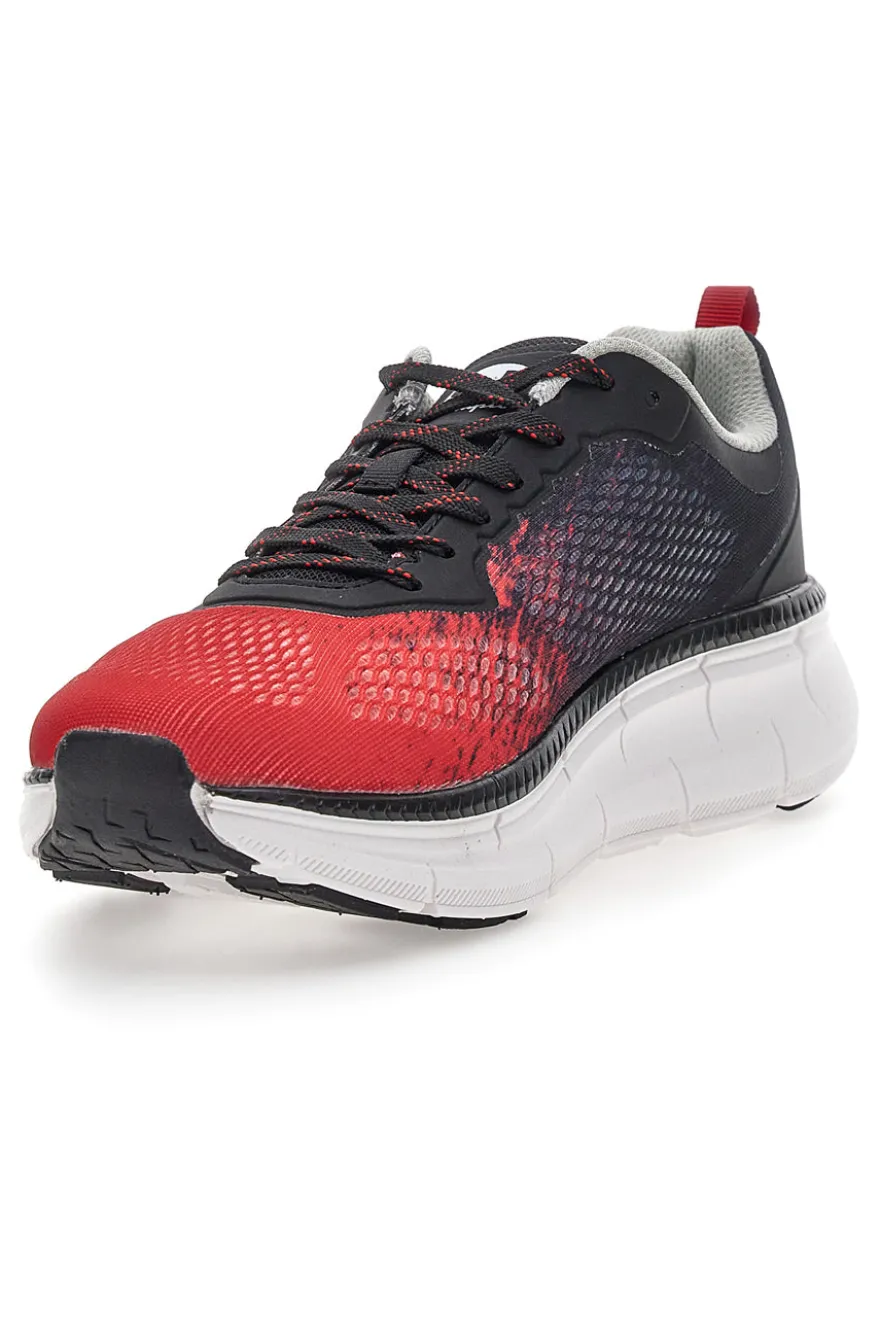 Scarpa da running nera e rossa CHAMPION FOXY II