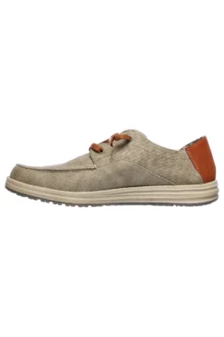 Scarpa Stringata Taupe SKECHERS GOwalk Relaxed Fit - Idyllic