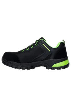 Scarpe Antinfortunistica Nere e Verde Skechers Work: Gatlon - Strigax S3L FO