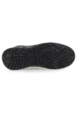 Scarpe antinfortunistiche basse grigie inserti fluo S1P Black shoot YL-5068-2 S1P