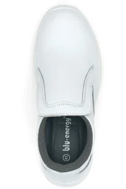 Scarpe antinfortunistiche bianche S2 SR in pelle Blu energy BS100