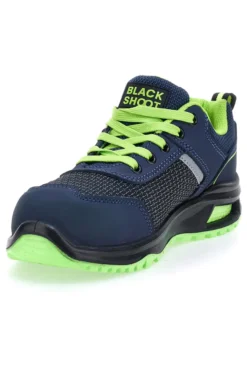 Scarpe antinfortunistiche blu Black Shoot PK23044 S1PL