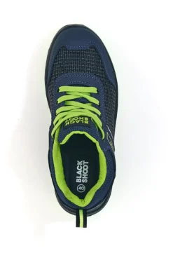 Scarpe antinfortunistiche blu Black Shoot PK23044 S1PL
