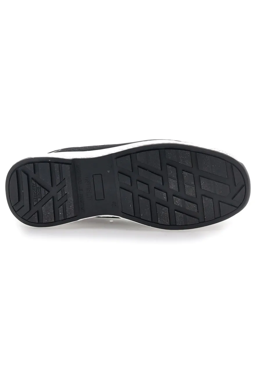 Scarpe antinfortunistiche da uomo nere verdi basse U. Power Aton S1PS HI HRO FO SR ESD