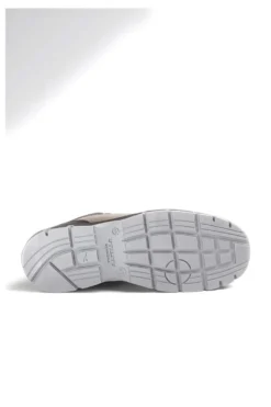 Scarpe antinfortunistiche grigie in pelle antigraffio Diadora RUN LOW MET FREE S3L FO SR ESD